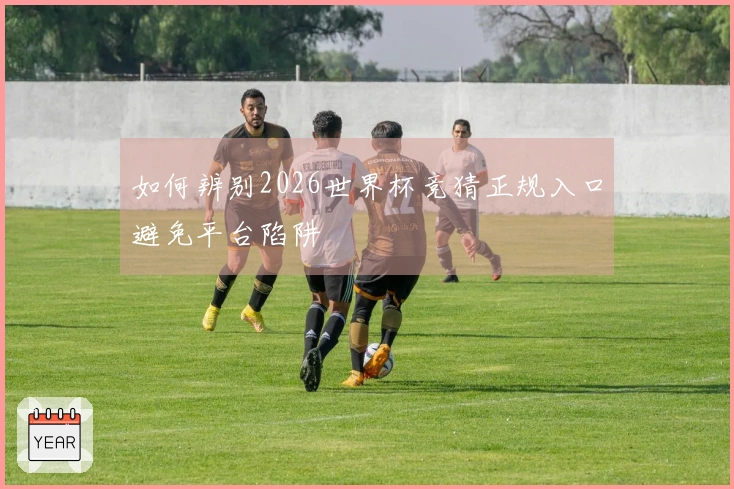 如何辨别2026世界杯竞猜正规入口避免平台陷阱